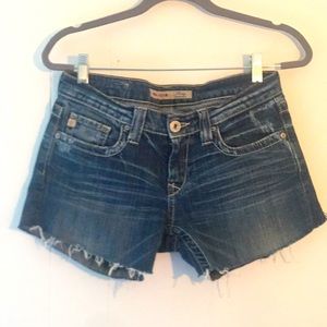 Big Star cut off shorts size 27
